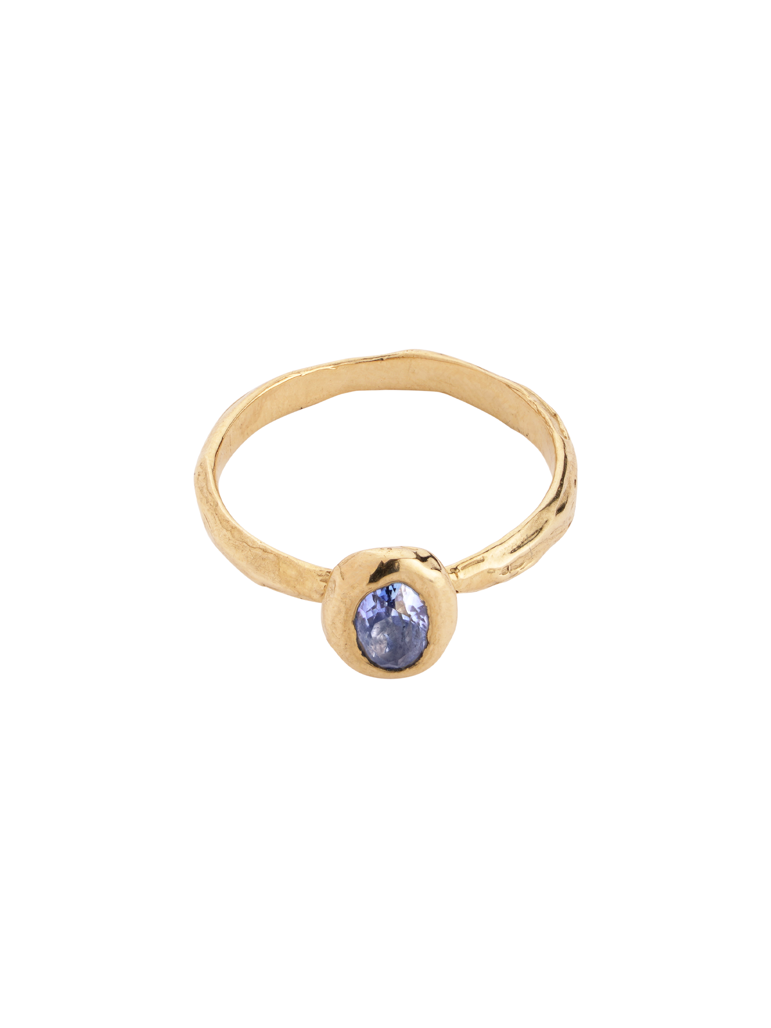 Sapphire ray ring